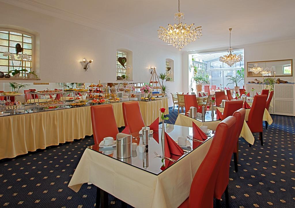 Hotel Goldene Rose Heidelberg Restauracja zdjęcie